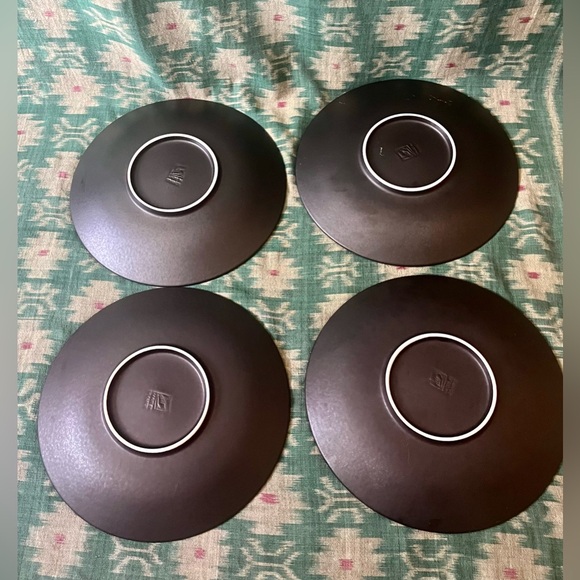 Set of 4 Jars of France Tourron Gris Ecorce Plate 10 1/4” Dinner plate - Picture 3 of 6